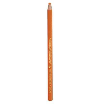 Lápis Mitsubishi Sertic Dermatográfico Laranja 1 UN