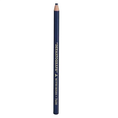 Lápis Mitsubishi Sertic Dermatográfico Azul 1 UN