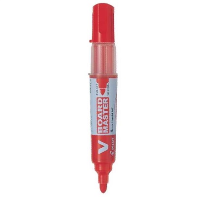 Pincel Marcador Pilot Quadro Branco Recarregável Vermelho 1 UN
