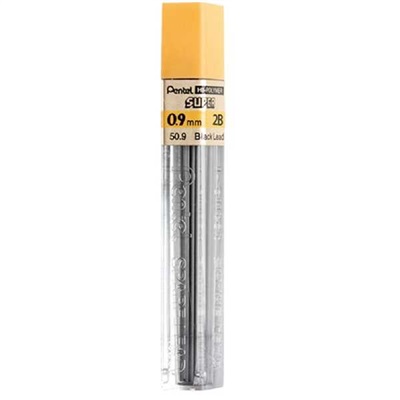 Grafite 2B Pentel 0,9mm Hi-Polymer 12 UN