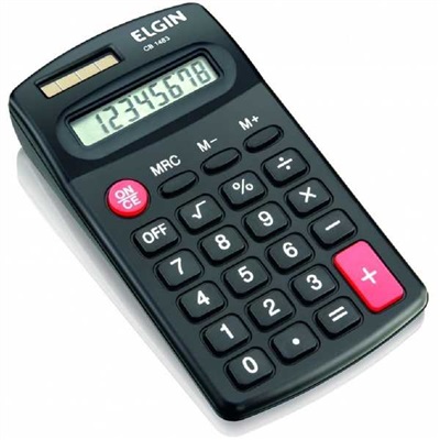 Calculadora de Bolso Elgin 8 Dígitos CB 1483 1 UN
