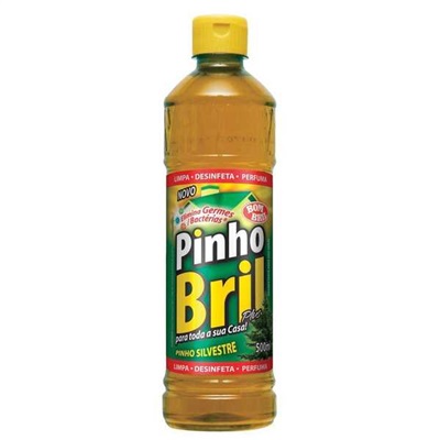 Desinfetante Multiuso Pinho Bril Plus 500ml Pinho Silvestre 1 UN