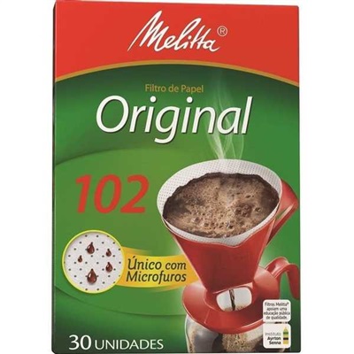 Filtro de Papel Melitta Nº102 CX C/30 UN