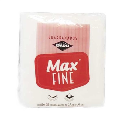 Guardanapo Dadupack Folha Simples 23x22cm PCT C/ 50 FL