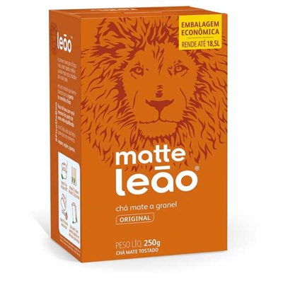 Chá Leão Matte Original a Granel 250g 1 UN