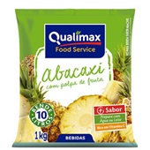 Suco em Pó Abacaxi 1kg 1 UN Qualimax