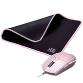 Kit Mouse e Mousepad Arya MC104 Rosa 1 UN Oex