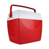 Caixa Térmica 34L Vermelho 1 UN Mor