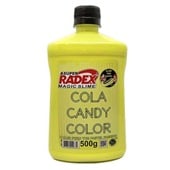 Cola Candy Color Tom Pastel Amarelo 500g 1 UN Magic Slime