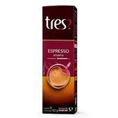 Cápsula de Café Espresso Atento Tres 8g CX 10 UN 3 Corações