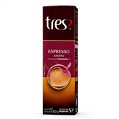 Cápsula de Café Espresso Atento Tres 8g CX 10 UN 3 Corações