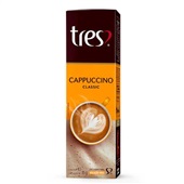 Cápsula de Cappuccino Classic 11g CX 10 UN Café 3 Corações