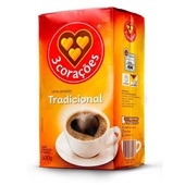 Café em Pó Tradicional 500g 1 UN 3 Corações