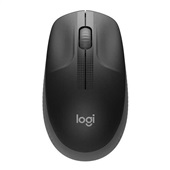 Mouse sem fio M190 1 UN Preto com Cinza Logitech