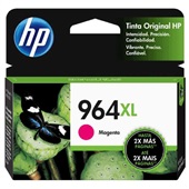 Cartucho de Tinta HP 964XL Magenta de Alto Rendimento Original