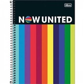 Caderno Universitário Capa Dura 160 FL Now United C 1 UN Tilibra
