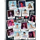 Caderno Espiral Now United D Capa Dura 160 FL 10 Mátérias 1 UN Tilibra