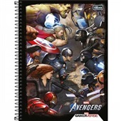 Caderno Universitário 80 FL Avengers Game B Capa Dura 1 UN Tilibra