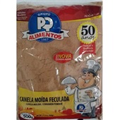 Canela Moída 500g 1 UN PQ Alimentos