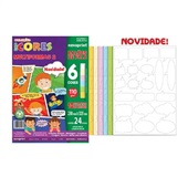 Papel Ecocores Multiformas Balões de Fala 110 g/m² 230mm x320mm 24 FL NovaPrint