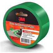 Fita para Demarcação de Solo 3M 50mmx30m Verde 1 UN