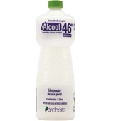 Álcool Líquido 46º INPM 1L 1 UN Archote