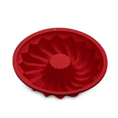 Forma Redonda Vazada Silicone Vermelho 1 UN UP Home