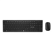 Teclado e Mouse sem Fio 2.4 GHZ Teclas Flutuantes USB Preto TC251 1 UN