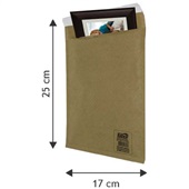 Envelope Bolha Kraft 2 CDs 170x250mm 1 UN Radex