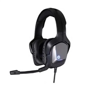 Headset Gamer Stereo 1 P2+USB Preto H220 1 UN HP