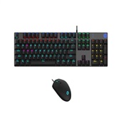 Kit Teclado e Mouse USB Gaming Memb GM300 Preto 1 UN HP