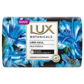 Sabonete Em Barra Uso Diario Suave Lirio Azul 85g 1 UN Lux