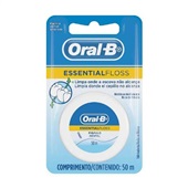 Fio Dental Essential Floss Encerado 50m 1 UN Oral-B