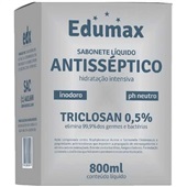 Sabonete Líquido Antisséptico Refil 800ml 1 UN Edumax