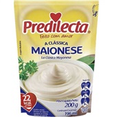 Maionese Tradicional Sachê 200g 1 UN Predilecta