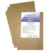 Envelope Saco Kraft Natural 80g 240x340mm PT 10 UN Foroni