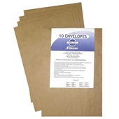 Envelope Saco Kraft Natural 80g 260x360mm PT 10 UN Foroni