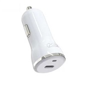Carregador Veicular Ultra Rápido 20W Com 1 Saída USB-C Power Delivery