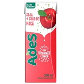 Bebida à Base de Soja Sabor Maçã 200ml 1 UN Ades