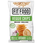 Fit Food Veggie Chips Grão de Bico sabor Cebola e Salsa 40g 1 PT Tyrre