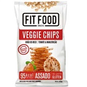 Fit Food Veggie Chips Grão de Bico sabor Tomate e Manjericão 40g 1 PT