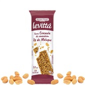 Barra de Cereal Crocante Levittá Pé de Moleque 12g 1 UN Banana Brasil