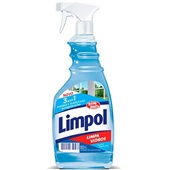 Limpa Vidros 3 em 1 com Pulverizador 500ml 1 UN Limpol