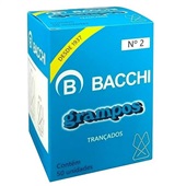 Grampo Trunfo Trançado N°2 CX 50 UN Bacchi