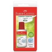 Corretivo Líquido Eco 18ml 1 UN Faber Castell