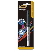 Pincel Marcador Permanente Marking Ponta Media Preto 1 UN Bic