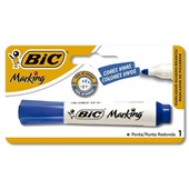 Pincel Marcador Quadro Branco Marking Azul 1 UN Bic