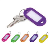 Chaveiro Plus com Etiqueta Cores Neon Sortidas PT 25 UN Waleu