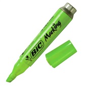 Pincel Marca Texto Marking Fluorescente Verde 1 UN Bic