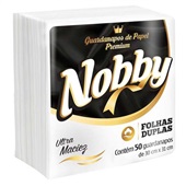 Guardanapos de Papel Premium Folha Dupla 30x31cm 50 Folhas 1 UN Nobby